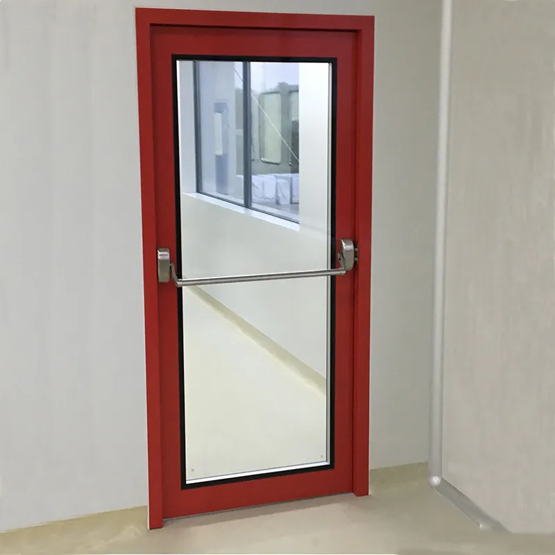 Clean room emergency escape door