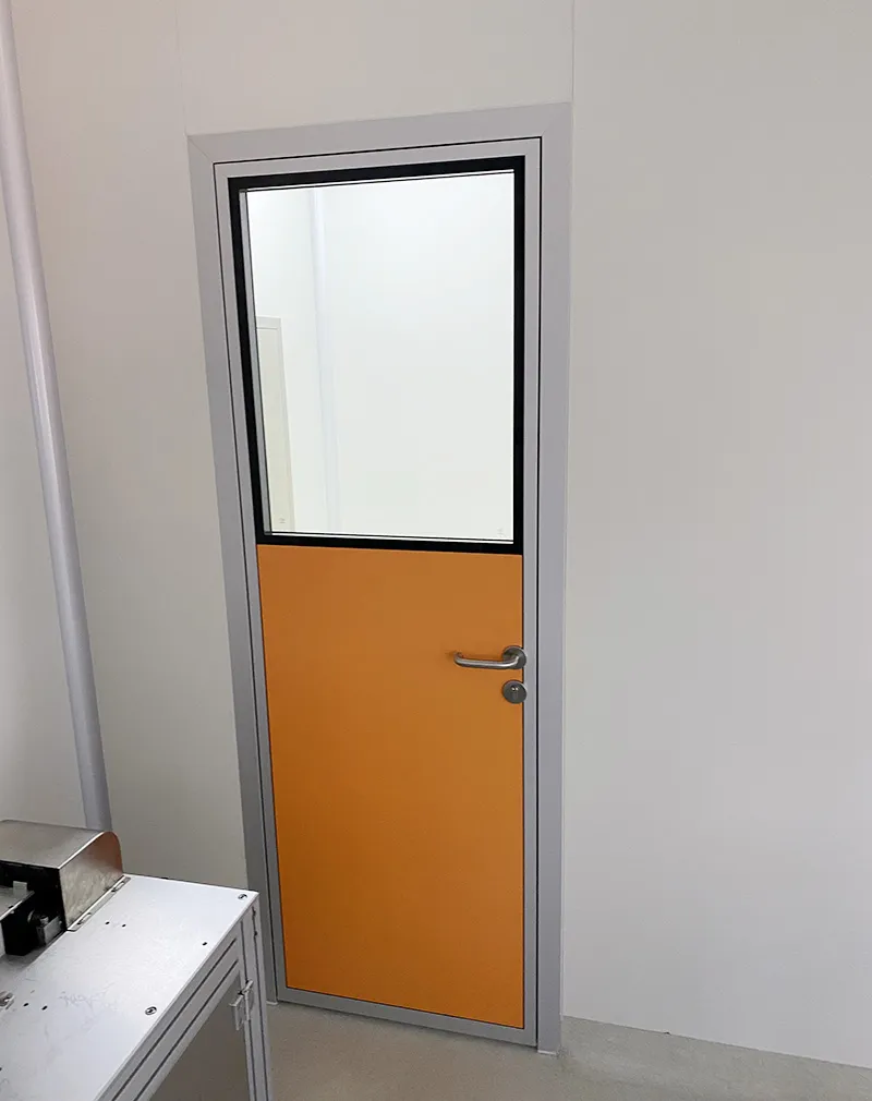 Clean room aluminium door