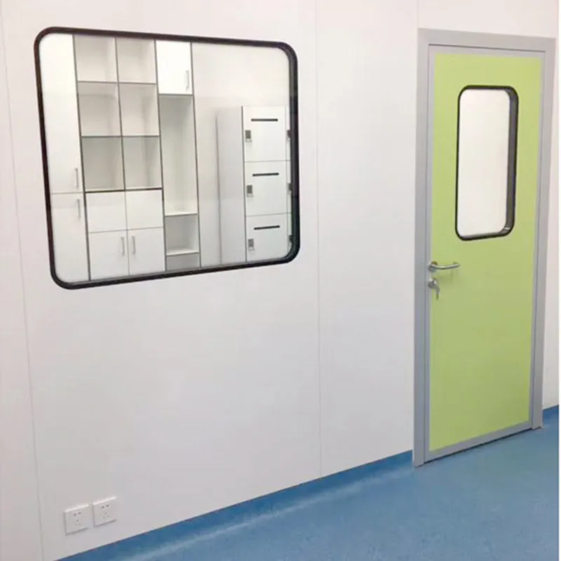 Clean room HPL door