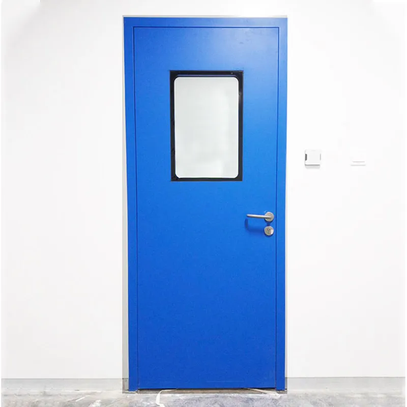 Clean room steel door